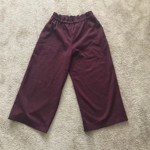 UNIQLO WOMEN COTTON GAUCHO PANTS